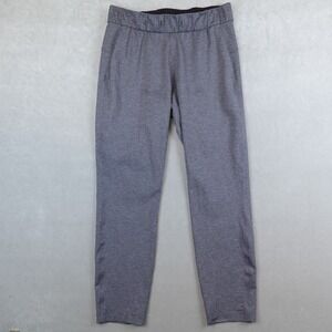 Lululemon On The Fly Pant Crop Length 28" Womens 6 Heather Gray Full On Luxtreme
